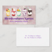 フルーツスムージー | 果実 名刺 (正面/裏面)