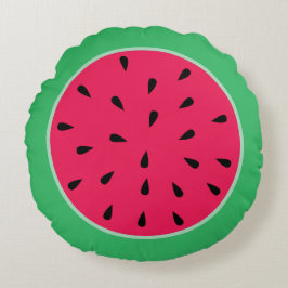 フルーツスライスイカ ラウンドクッション