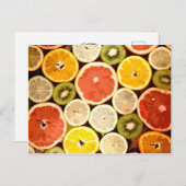 フルーツスライスカスタムポストカード ポストカード (正面/裏面)