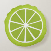 フルーツスライスデザイン ラウンドクッション (裏面)