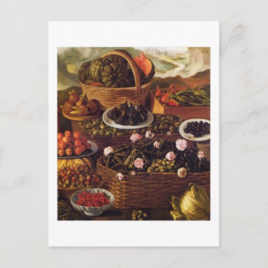 フルーツセラーイン詳細ホワ縁どイヴィンセンゾカンピ ポストカード (正面)