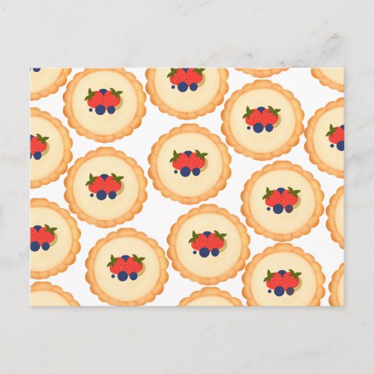 フルーツタルト ポストカード (正面)
