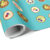 フルーツタルト ラッピングペーパー (ロールコーナー)