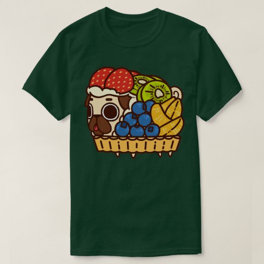 フルーツタートプグリー Tシャツ (デザイン正面)