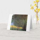 フルーツツリーグスタフクリムト カード (黄色い花)