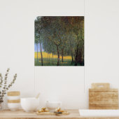 フルーツツリーグスタフクリムト ポスター (キッチン)