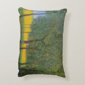 フルーツツリーズバイグスタフクリムト、ヴィンテージアールヌーボー アクセントクッション (裏面(縦))