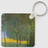 フルーツツリーズバイグスタフクリムト、ヴィンテージアールヌーボー キーホルダー (裏面)