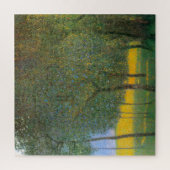 フルーツツリーズバイグスタフクリムト、ヴィンテージアールヌーボー ジグソーパズル (縦)