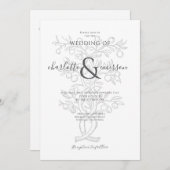 フルーツツリーブランチ結婚ズ 招待状 (正面/裏面)