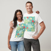 フルーツテクスチャ鮮やか、背景。 Tシャツ (ユニセックス)