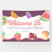 フルーツテーマ2歳 横断幕 (横)