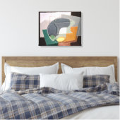 フルーツディッシュとキャラフェ， 1927 キャンバスプリント (インサイチュ (寝室))