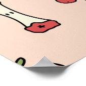 フルーツハンド描き ポスター (角)