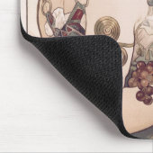 フルーツバイアルフォンスミュシャ マウスパッド (コーナー)