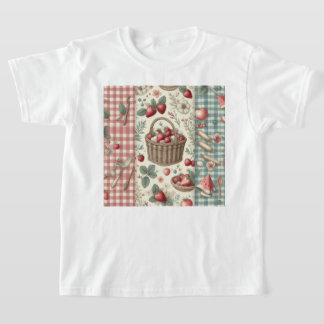 フルーツバスケットギンガムFun Tシャツ