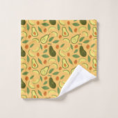 フルーツバスケットパターンコレクション – アボカド バスタオルセット (ウォッシュタオル)