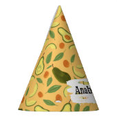 フルーツバスケットパターンコレクション – アボカド パーティーハット (左)