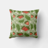 フルーツバスケットパターンコレクション – イチゴ クッション (裏面)