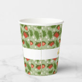 フルーツバスケットパターンコレクション – イチゴ 紙コップ (右)