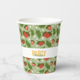 フルーツバスケットパターンコレクション – イチゴ 紙コップ