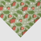 フルーツバスケットパターンコレクション – イチゴ 薄葉紙 (詳細)