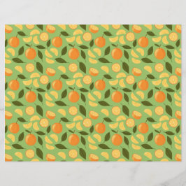 フルーツバスケットパターンコレクション – オレンジ