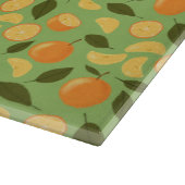 フルーツバスケットパターンコレクション – オレンジ カッティングボード (角)