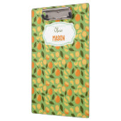 フルーツバスケットパターンコレクション – オレンジ クリップボード (左)