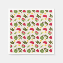 フルーツバスケットパターンコレクション – スイカ スタンダードカクテルナプキン