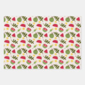 フルーツバスケットパターンコレクション – スイカ ラッピングペーパーシート (正面)