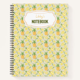 フルーツバスケットパターンコレクション – パイナップル ノートブック