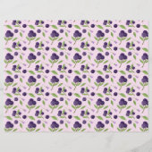 フルーツバスケットパターンコレクション – ブルーベリー (裏面)