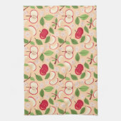 フルーツバスケットパターンコレクション – リンゴ キッチンタオル (縦)