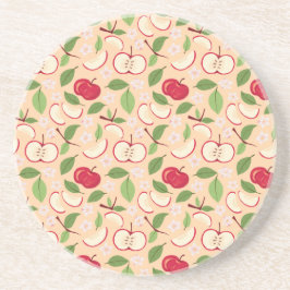 フルーツバスケットパターンコレクション – リンゴ コースター