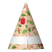 フルーツバスケットパターンコレクション – リンゴ パーティーハット (裏面)