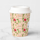 フルーツバスケットパターンコレクション – リンゴ 紙コップ (右)