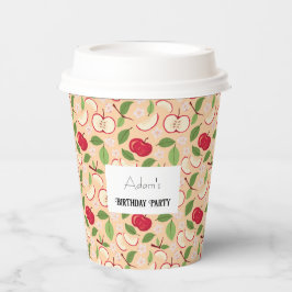 フルーツバスケットパターンコレクション – リンゴ 紙コップ