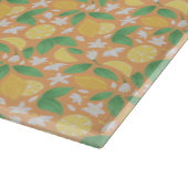 フルーツバスケットパターンコレクション – レモン カッティングボード (角)