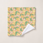 フルーツバスケットパターンコレクション – レモン バスタオルセット (ウォッシュタオル)