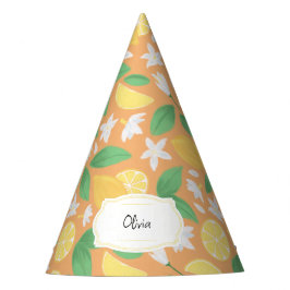 フルーツバスケットパターンコレクション – レモン パーティーハット