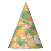 フルーツバスケットパターンコレクション – レモン パーティーハット (左)