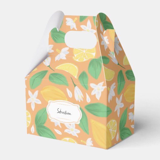フルーツバスケットパターンコレクション – レモン フェイバーボックス (正面サイド)