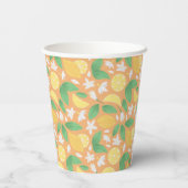 フルーツバスケットパターンコレクション – レモン 紙コップ (裏面)