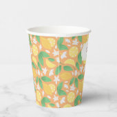 フルーツバスケットパターンコレクション – レモン 紙コップ (右)