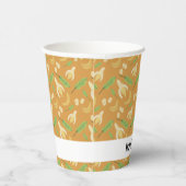 フルーツバスケットパターンコレクション – Banana 紙コップ (右)