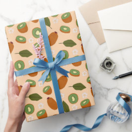 フルーツバスケットパターンコレクション – Kiwi Wrapping Pa ラッピングペーパー