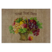 フルーツバスケットヴィンテージアパーソナライズされたート   カッティングボード (正面)