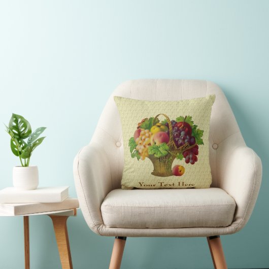 フルーツバスケットヴィンテージアートパーソナライズされた クッション (椅子)