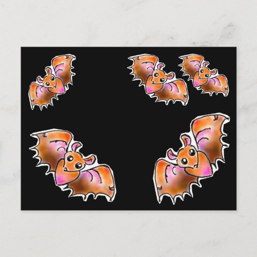 フルーツバットちゃん ポストカード (正面)